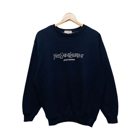 yves saint laurent sweater yellow|yves saint laurent hoodies sweatshirts.